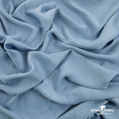 Ткань плательная Муар, 100% полиэстер,165 (+/-5) гр/м2, шир. 150 см, цв. Серо-голубой - купить в Салавате. Цена 215.65 руб.