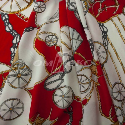 Плательная ткань "Фламенко" 13.1, 80 гр/м2, шир.150 см, принт этнический - купить в Салавате. Цена 241.49 руб.