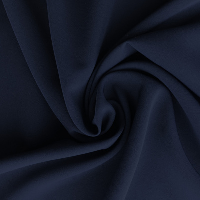 Костюмная ткань "Элис", 220 гр/м2, шир.150 см, цвет т.синий - купить в Салавате. Цена 308 руб.