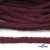 Шнур плетеный d-6 мм круглый, 70% хлопок 30% полиэстер, уп.90+/-1 м, цв.1070-бордовый - купить в Салавате. Цена: 588 руб.